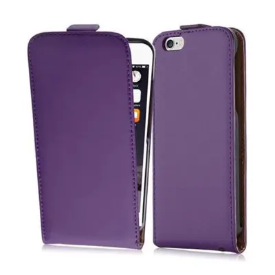 Cadorabo Ohišje, združljivo z Apple iPhone 6 / 6S v lilac violetna - Zaščitni ovitek v obliki flipa iz gladkega umetnega usnja