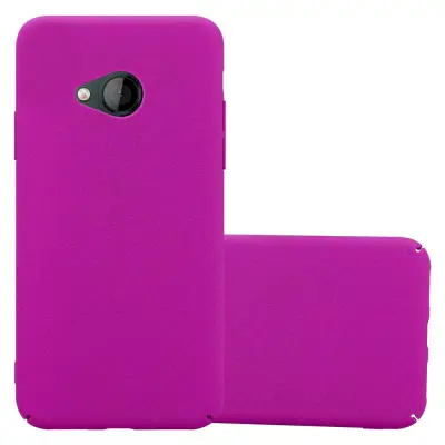 Cadorabo Case, združljiv s HTC v Frosty Pink - Hard Case zaščitni pokrov v zmrznjenem videzu proti praskam in udarcem