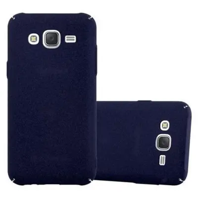 Cadorabo Case, združljiv s Samsungom v Frosty Blue - Hard Case zaščitni pokrov v zmrznjenem videzu proti praskam in udarcem