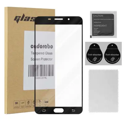 Oklepni film Cadorabo Full Screar, združljiv s Samsungom - zaščitnim filmom v prozornem s črno -kaljenim zaščitnim steklom v 9H trdoti s 3D dotikom