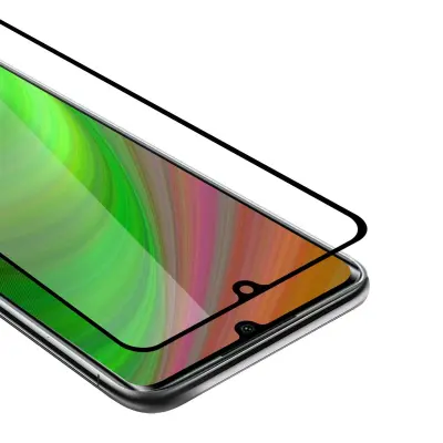 Oklepni film Cadorabo Full Screar, združljiv z Xiaomi - zaščitnim filmom v prozornem s črno -kaljenim zaščitnim steklom v 9H trdoti s 3D dotikom