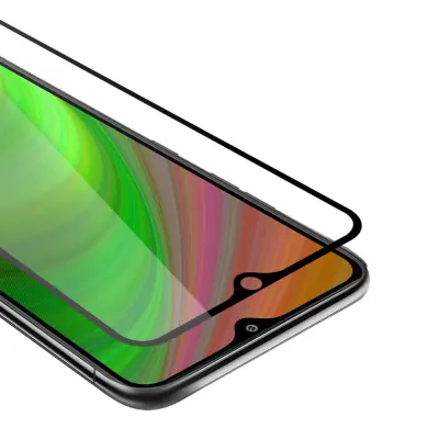 CADORABO LG K41S - Zaščitna folija za transparentna s črno barvo - Zaščitno steklo s kaljenim zaslonom s trdoto 9H in 3D dotikom
