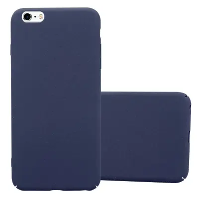 Cadorabo Case, združljiv z Apple v Frosty Blue - Hard Case zaščitni pokrov v zmrznjenem videzu proti praskam in udarcem