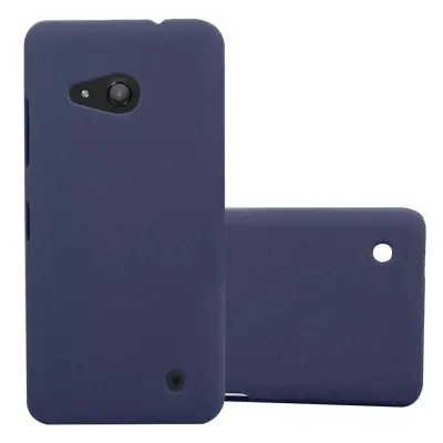 CADORABO primera, združljiv z Nokia v Frosty Blue - Hard Case zaščitni pokrov v zmrznjenem videzu proti praskam in udarcem