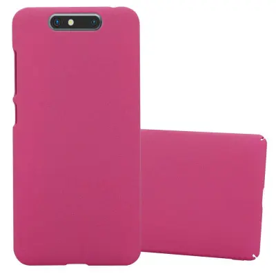 Cadorabo Case, združljiv z ZTE v Frosty Pink - Hard Case zaščitni pokrov v zmrznjenem videzu proti praskam in udarcem