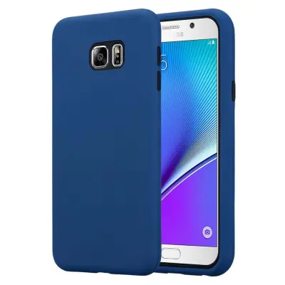 CADORABO Ohišje, združljiv s Samsungom v temno modrem - hibridnem zaščitnem pokrovu s TPU silikonom v notranjosti in 2 -delno plastiko zunaj