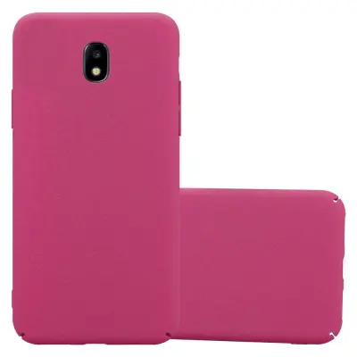 Cadorabo Case, združljiv s Samsungom v Frosty Pink - Hard Case zaščitni pokrov v zmrznjenem videzu proti praskam in udarcem