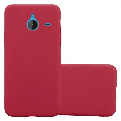 Cadorabo Case, združljiv z Nokia v Frosty Red - Hard Case zaščitni pokrov v zmrznjenem videzu proti praskam in udarcem