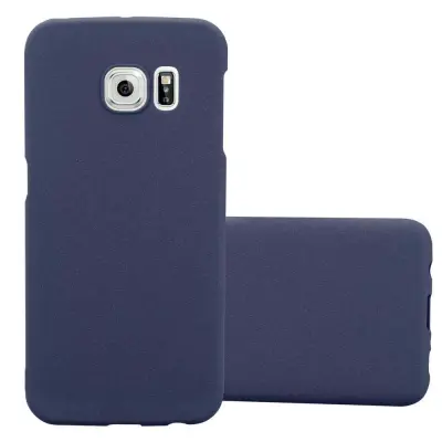 Cadorabo Case, združljiv s Samsungom v Frosty Blue - Hard Case zaščitni pokrov v zmrznjenem videzu proti praskam in udarcem