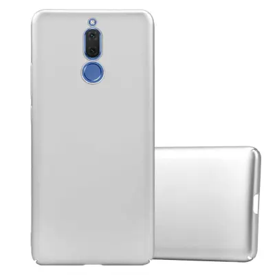 Cadorabo Case, združljiv s Huawei v kovinskem srebru - trdi zaščitni pokrov v kovinskem videzu pred praskami in udarci