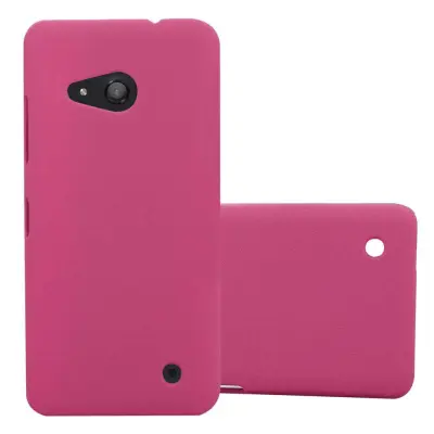 Cadorabo Case, združljiv z Nokia v Frosty Pink - Hard Case zaščitni pokrov v zmrznjenem videzu proti praskam in udarcem