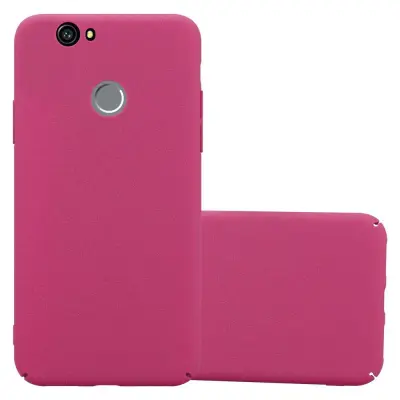 CADORABO primera, združljiv s Huawei v Frosty Pink - Trdo zaščitni pokrov v zmrznjenem videzu proti praskam in udarcem