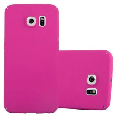 Cadorabo Case, združljiv s Samsungom v Frosty Pink - Hard Case zaščitni pokrov v zmrznjenem videzu proti praskam in udarcem