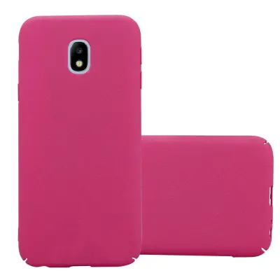 Cadorabo Case, združljiv s Samsungom v Frosty Pink - Hard Case zaščitni pokrov v zmrznjenem videzu proti praskam in udarcem