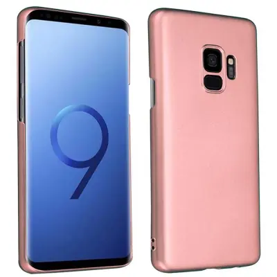 CADORABO CASE, združljiv s Samsungom v kovinskem rosă ‰ Gold - Hard Case zaščitni pokrov v kovinskem videzu proti praskam in udarcem