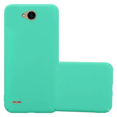 Cadorabo Case, združljiv z LG v Frosty Green - Hard Case zaščitni pokrov v zmrznjenem videzu proti praskam in udarcem