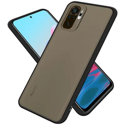 Cadorabo Case, združljiv z Xiaomi v zamrznjenih črnih - rdečih tipkah - hibridni zaščitni pokrov s silikonom TPU in Matt Plastic Back