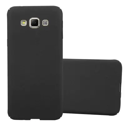 Cadorabo Case, združljiv s Samsungom v Frosty Black - Hard Case zaščitni pokrov v zmrznjenem videzu proti praskam in udarcem