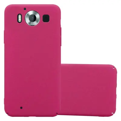 Cadorabo Case, združljiv z Nokia v Frosty Pink - Hard Case zaščitni pokrov v zmrznjenem videzu proti praskam in udarcem