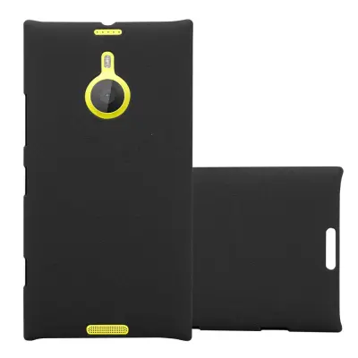 Cadorabo Case, združljiv z Nokia v Frosty Black - Hard Case zaščitni pokrov v zmrznjenem videzu proti praskam in udarcem