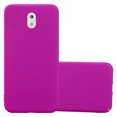 Cadorabo Case, združljiv z Nokia v Frosty Pink - Hard Case zaščitni pokrov v zmrznjenem videzu proti praskam in udarcem
