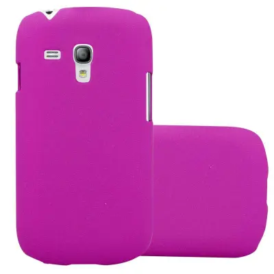 Cadorabo Case, združljiv s Samsungom v Frosty Pink - Hard Case zaščitni pokrov v zmrznjenem videzu proti praskam in udarcem