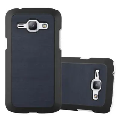 CADORABO Ohišje, združljiv s Samsungom v Woody Blue - Hard Case Zaščitni pokrov v lesenem videzu pred praskami in udarci