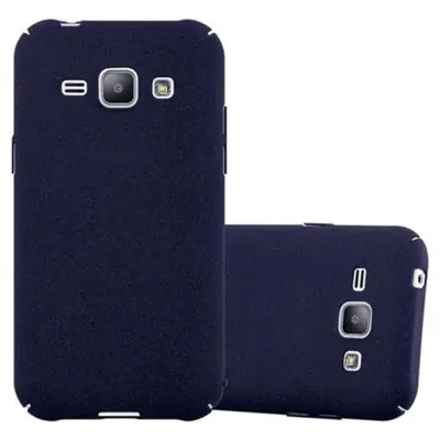 Cadorabo Case, združljiv s Samsungom v Frosty Blue - Hard Case zaščitni pokrov v zmrznjenem videzu proti praskam in udarcem