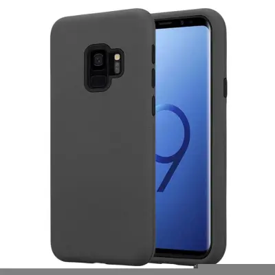 CADORABO Ohišje, združljiv s Samsungom v Quartz Grey - Hibridni zaščitni pokrov s silikonom TPU v notranjosti in 2 -delno plastiko zunaj
