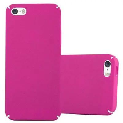 Cadorabo Case, združljiv z Apple v Frosty Pink - Hard Case zaščitni pokrov v zmrznjenem videzu proti praskam in udarcem