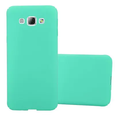 Cadorabo Case, združljiv s Samsungom v Frosty Green - Hard Case zaščitni pokrov v zmrznjenem videzu proti praskam in udarcem