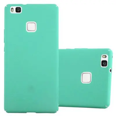 Primer Cadorabo, združljiv s Huawei v Frosty Green - Trdo zaščitni pokrov v zmrznjenem videzu proti praskam in udarcem