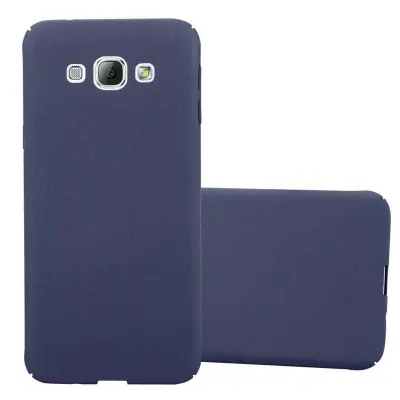 Cadorabo Case, združljiv s Samsungom v Frosty Blue - Hard Case zaščitni pokrov v zmrznjenem videzu proti praskam in udarcem