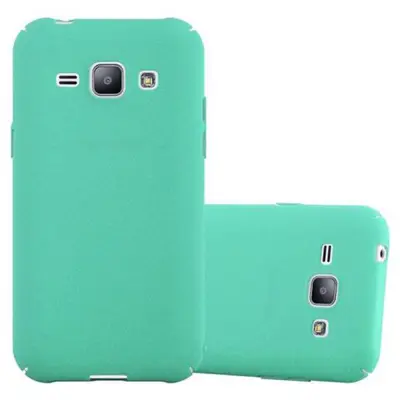 Cadorabo Case, združljiv s Samsungom v Frosty Green - Hard Case zaščitni pokrov v zmrznjenem videzu proti praskam in udarcem