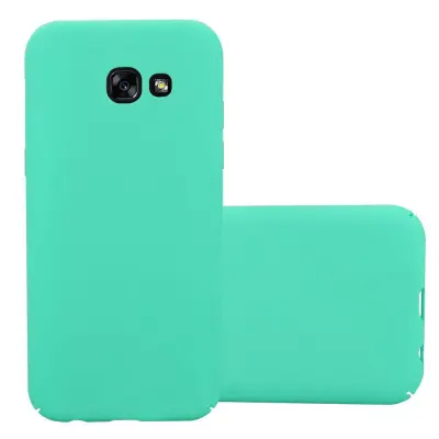 Cadorabo Case, združljiv s Samsungom v Frosty Green - Hard Case zaščitni pokrov v zmrznjenem videzu proti praskam in udarcem