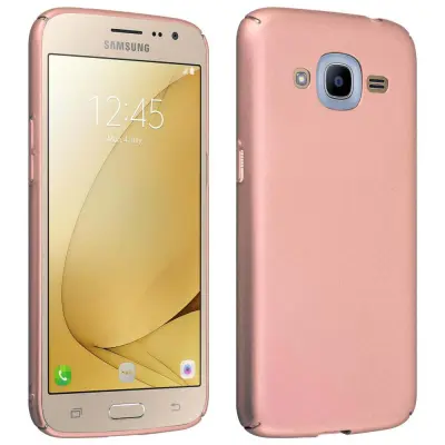 CADORABO CASE, združljiv s Samsungom v kovinskem rosă ‰ Gold - Hard Case zaščitni pokrov v kovinskem videzu proti praskam in udarcem