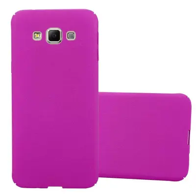 Cadorabo Case, združljiv s Samsungom v Frosty Pink - Hard Case zaščitni pokrov v zmrznjenem videzu proti praskam in udarcem