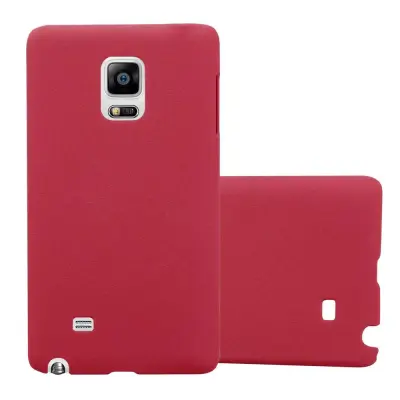 Cadorabo Case, združljiv s Samsungom v Frosty Red - Hard Case zaščitni pokrov v zmrznjenem videzu proti praskam in udarcem