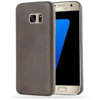 Cadorabo Case, združljiv s Samsungom v Vintage Brown - Hard Case zaščitni pokrov, narejen iz imitacijskega usnja