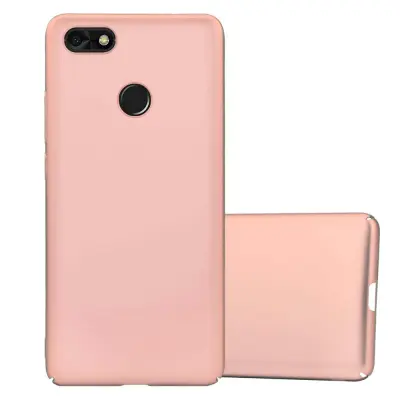 CADORABO primera, združljiv s Huawei v kovinskem rosă ‰ Gold - trdi zaščitni pokrov v kovinskem videzu proti praskam in udarcem