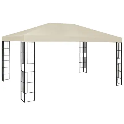 vidaXL Paviljon 3x4 m krem
