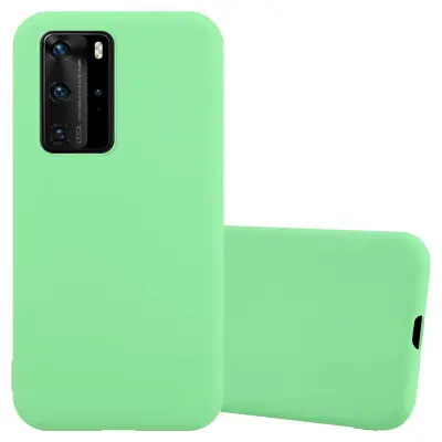 Cadorabo Case, združljiv s Huawei v Candy Pastel Green - Zaščitni pokrov iz fleksibilnega silikona TPU