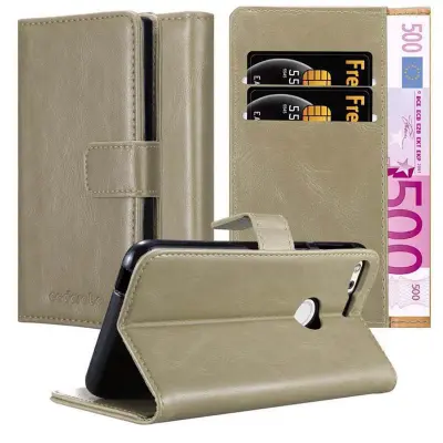 CADORABO CASE, združljiv z Googlom v Cappuccino Brown - zaščitni pokrov z magnetnim zapiranjem, stoječo funkcijo in režo za kartico