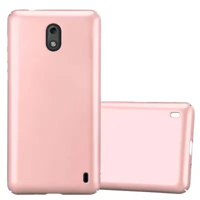 Primer Cadorabo, združljiv z Nokia v kovinskem rosă ‰ Gold - Hard Case zaščitni pokrov v kovinskem videzu proti praskam in udarcem