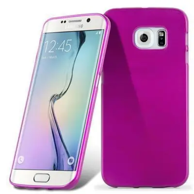 CADORABO Ohišje, združljiv s Samsungom v Pink - zaščitni pokrov iz fleksibilnega silikona TPU v brušenem dizajnu