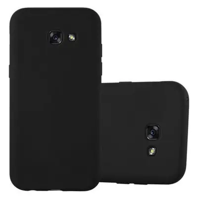 CADORABO Ohišje, združljiv s Samsungom v Candy Black - Zaščitni pokrov, narejen iz fleksibilnega silikona TPU