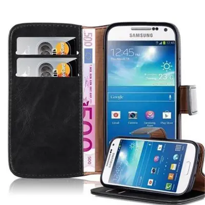Cadorabo Case, združljiv s Samsungom v grafitni črni barvi - zaščitni pokrov z magnetnim zapiranjem, stoječo funkcijo in režo za kartico