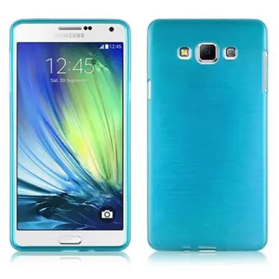 CADORABO Ohišje, združljiv s Samsungom v turkizni - Zaščitni pokrov, narejen iz fleksibilnega silikona TPU v brušenem dizajnu