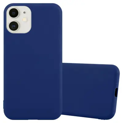 Cadorabo Case, združljiv z Apple v Candy Tarmno Blue - zaščitna prevleka iz fleksibilnega silikona TPU