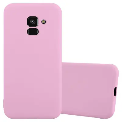 Cadorabo Case, združljiv s Samsungom v Candy Pink - Zaščitni pokrov iz fleksibilnega silikona TPU